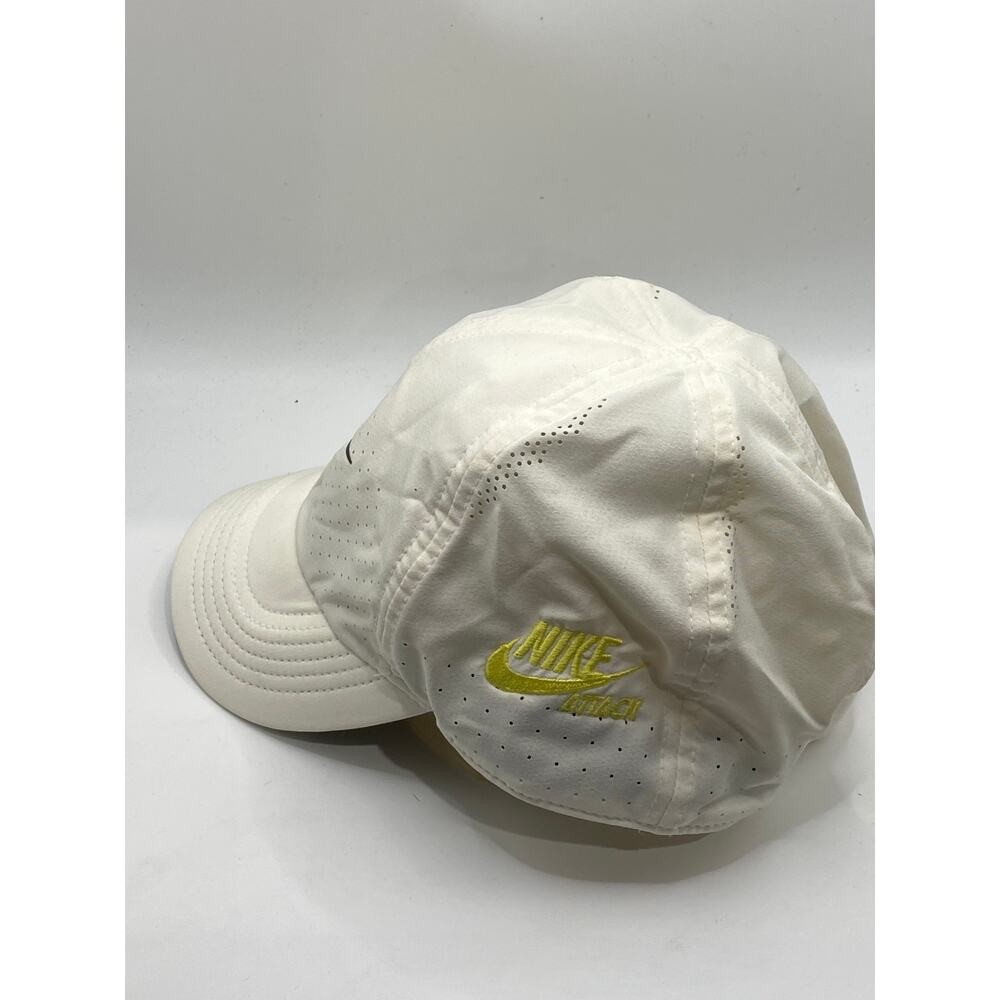 NIKE Men's White Dri-Fit ADV Heritage 86 Perforated Hat SZ OS - Picture 8 of 10